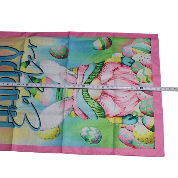 Happy Easter Gnome Easter Egg Large Flag - Picture 3 of 6